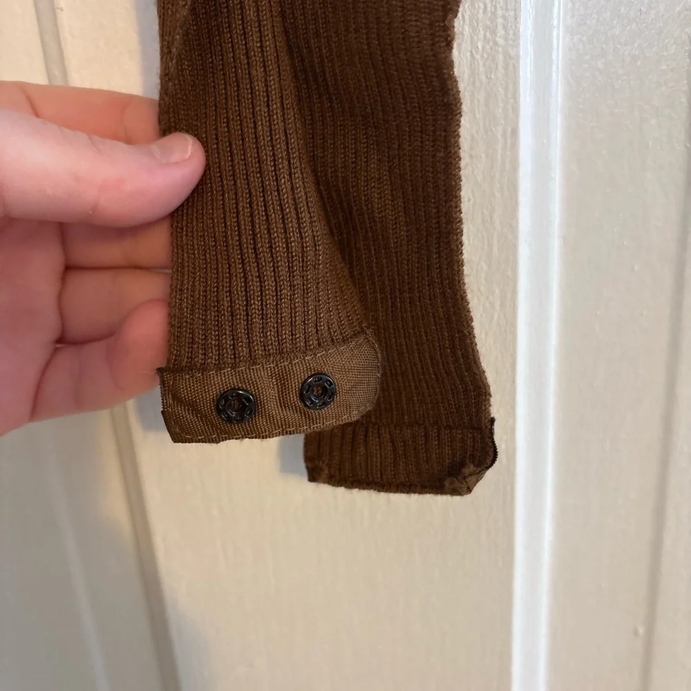 Brown Ribbed One Piece - Picture 5 of 6